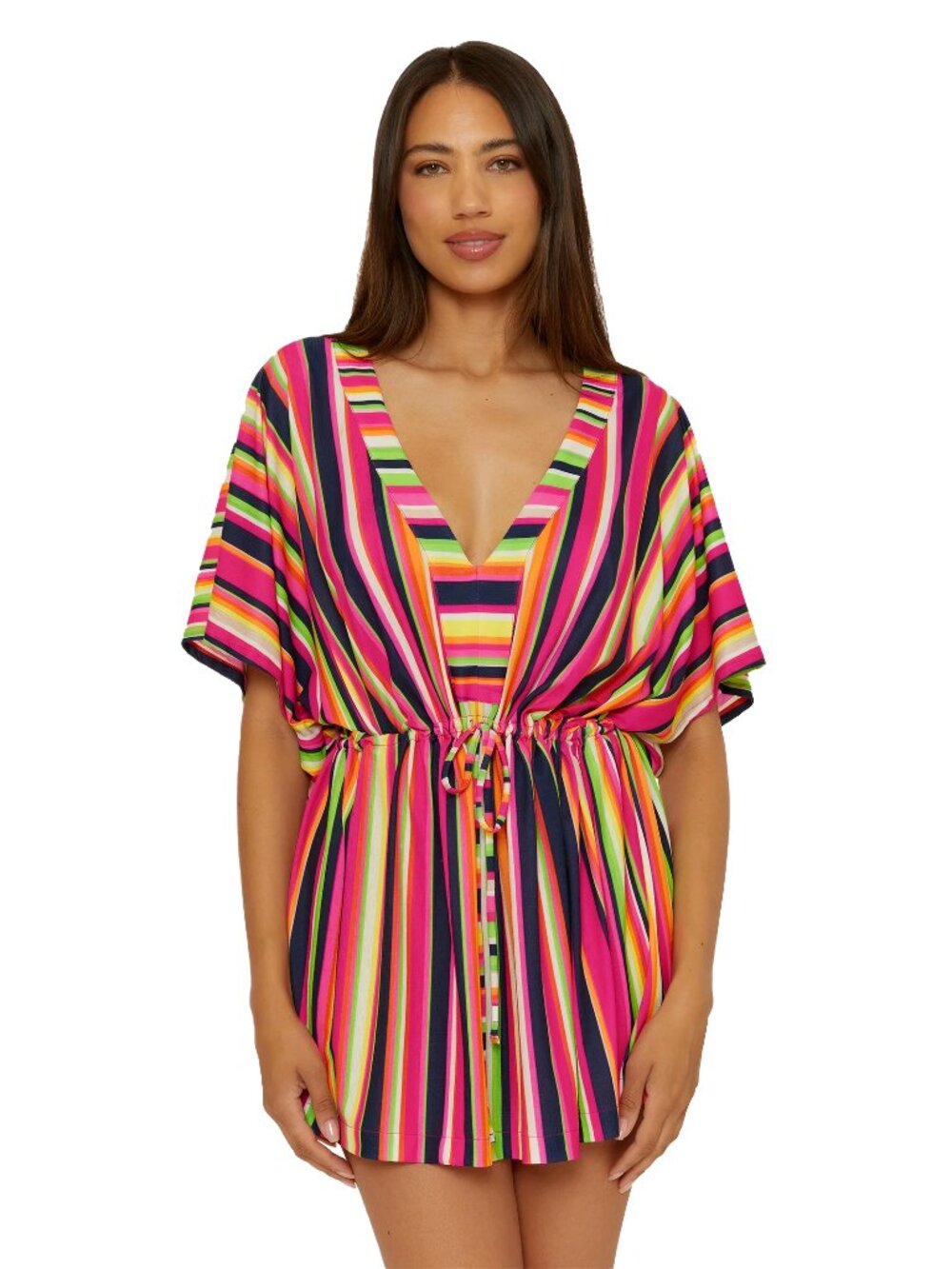 NWT Trina Turk Splash Stripe Swim Cover Tunic XS / S